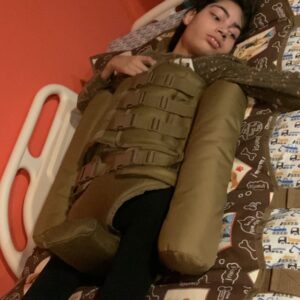 POSICIONADOR DECÚBITO SUPINO CON SUJECIONES